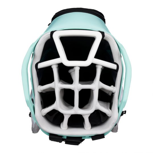 Org 14 Cart Bag Aqua/White/Silver Heather