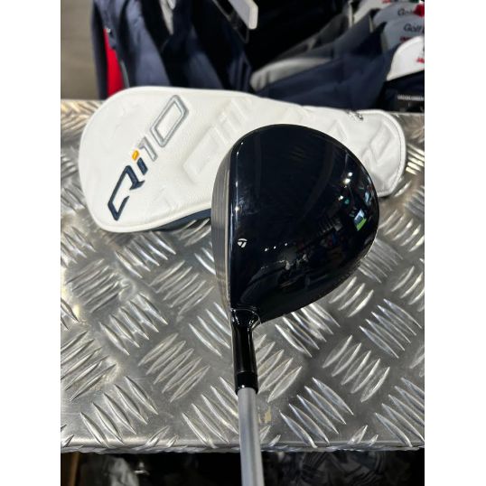 Qi10 Max Womens Fairway Wood Right 3 Wood-16 Degree Fujikura Speeder NX TCS 40 Ladies Lamkin ST Soft Grey/White (Used - 4 Star)