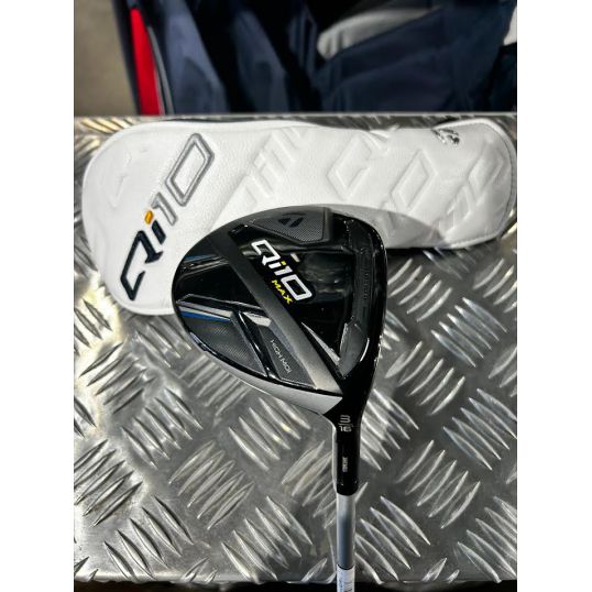 Qi10 Max Womens Fairway Wood Right 3 Wood-16 Degree Fujikura Speeder NX TCS 40 Ladies Lamkin ST Soft Grey/White (Used - 4 Star)