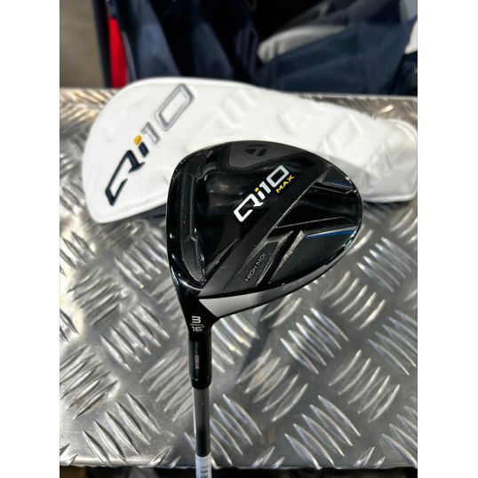 Qi10 Max Fairway Wood Left 3 Wood-16 Degree Fujikura Speeder NX TCS 50 Regular Golf Pride Z Grip Black/Blue (Used - 4 Star)