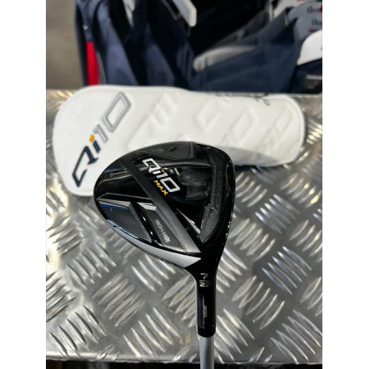 Qi10 Max Womens Fairway Wood Right 7 Wood-22 Degree Fujikura Speeder NX TCS 40 Ladies Lamkin ST Soft Grey/White (Used - 4 Star)