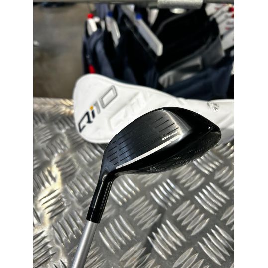 Qi10 Max Womens Rescue Right 6 Hybrid-31 Degree Fujikura Speeder NX TCS 40 Ladies Lamkin ST Soft Grey/White (Used - 4 Star)