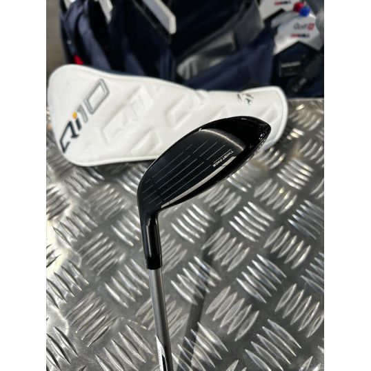 Qi10 Max Rescue Right 5 Hybrid-27 Degree Fujikura Speeder NX TCS 50 Senior Lamkin Crossline 360 Black/Blue (Used - 4 Star)