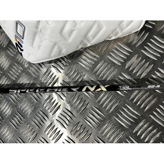 Qi10 Max Rescue Right 5 Hybrid-27 Degree Fujikura Speeder NX TCS 50 Senior Lamkin Crossline 360 Black/Blue (Used - 4 Star)