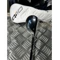 Qi10 Rescue Left 4 Hybrid-22 Degree Fujikura Ventus TR Blue HB Stiff Lamkin Crossline 360 Black/Blue (Not Quite Perfect)