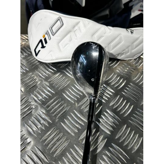 Qi10 Rescue Left 4 Hybrid-22 Degree Fujikura Ventus TR Blue HB Stiff Lamkin Crossline 360 Black/Blue (Not Quite Perfect)