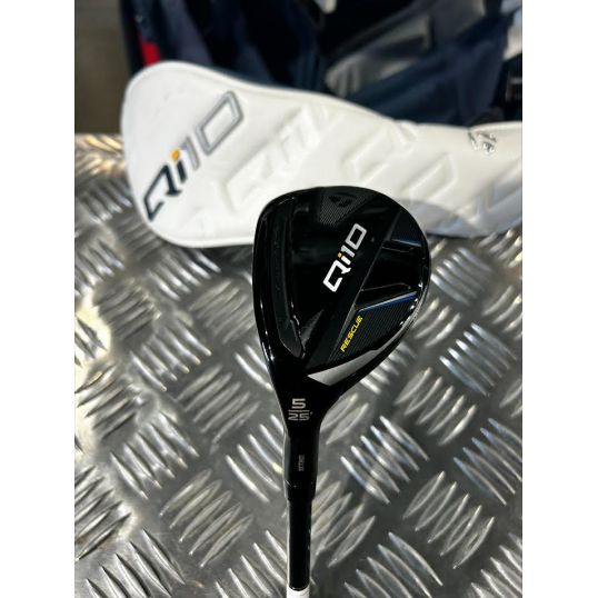 Qi10 Rescue Left 5 Hybrid-25 Degree Fujikura Ventus TR Blue HB Regular Lamkin Crossline 360 Black/Blue (Used - 4 Star)