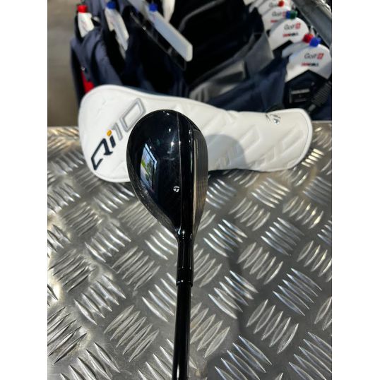 Qi10 Rescue Left 4 Hybrid-22 Degree Fujikura Ventus TR Blue HB Regular Lamkin Crossline 360 Black/Blue (Used - 4 Star)