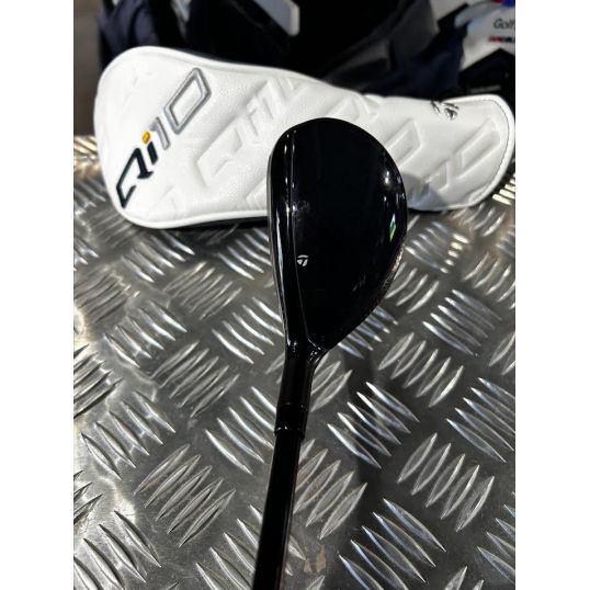 Qi10 Rescue Right 3 Hybrid-19 Degree Fujikura Ventus TR Blue HB Senior Lamkin Crossline 360 Black/Blue (Used - 4 Star)