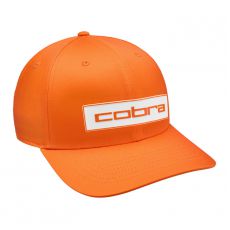 Tour Tech Cap Mens Adjustable Orange/White