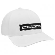 Tour Tech Cap Mens Adjustable White/Black