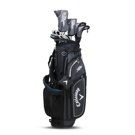 XR 13 Piece Package Set Graphite/Steel Shafts Black/Silver