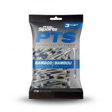 Pride PTS Bamboo 3 1/4 Tees Blue Bag of 75