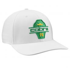 Split Tour Cap Mens Adjustable White Glow/Archive Green