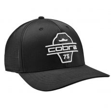 Split Tour Cap Mens Adjustable Black/White Glow