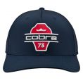 Split Tour Cap Mens Adjustable Club Navy/Strong Red