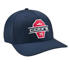 Split Tour Cap Mens Adjustable Club Navy/Strong Red