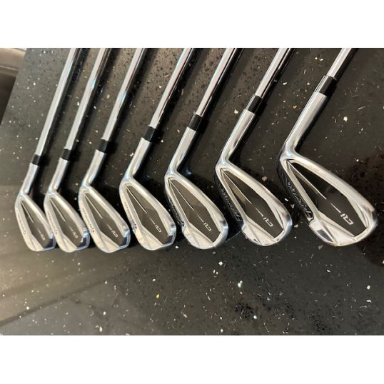 Qi10 Irons Steel Shafts Right Regular KBS Max MT 85 5-AW+SW (Used - 4 Star)