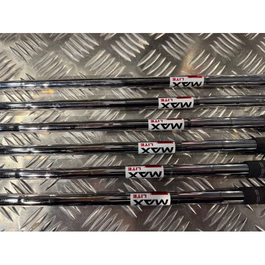 Qi10 HL Irons Steel Shafts Right Regular KBS Max Lite 5-PW (Used - 4 Star)