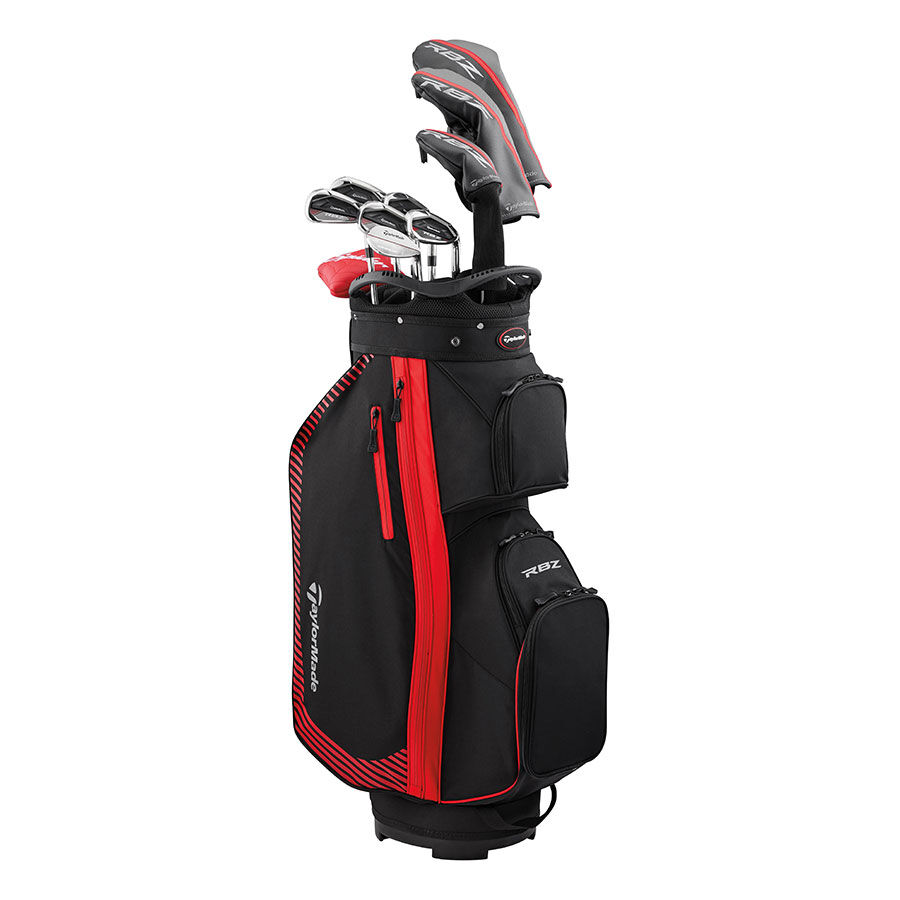 Product Image for TaylorMade RBZ Premium 2025 Mens Complete Golf Set Right Stiff 10.5 Degree Graphite Shaft 15 Degree Graphite Shaft 22 Degree Graphite Shaft 6-PW+SW