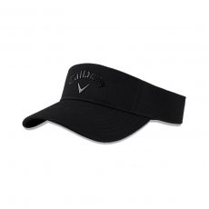 Liquid Metal Golf Visor Mens Adjustable Black/Black