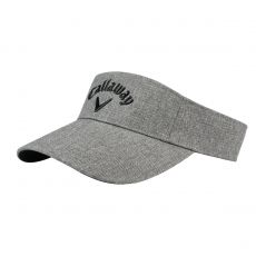 Liquid Metal Golf Visor Mens Adjustable Heather Grey/Black