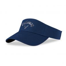 Liquid Metal Golf Visor Mens Adjustable Dark Navy/Silver