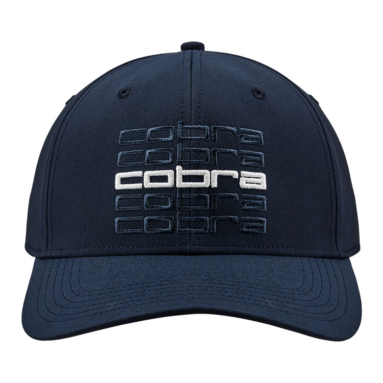 Product Image for Cobra Repeat Golf Cap Mens Adjustable Navy/White