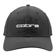 Repeat Golf Cap Mens Adjustable Black/White