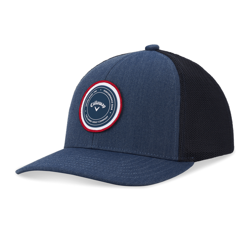Product Image for Callaway Playing Through Trucker Hat Mens Adjustable Heather Navy