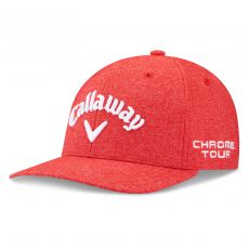 Tour Authentic Performance Pro Cap Mens Adjustable Heather Red