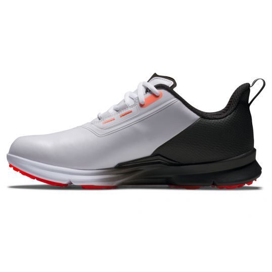 FJ Fuel Sport Mens Golf Shoes White/Black/Red