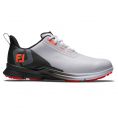 FJ Fuel Sport Mens Golf Shoes White/Black/Red