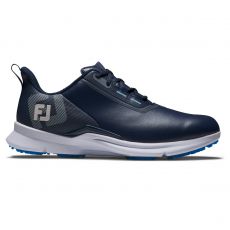 FJ Fuel Sport Mens Golf Shoes Navy/White/Blue