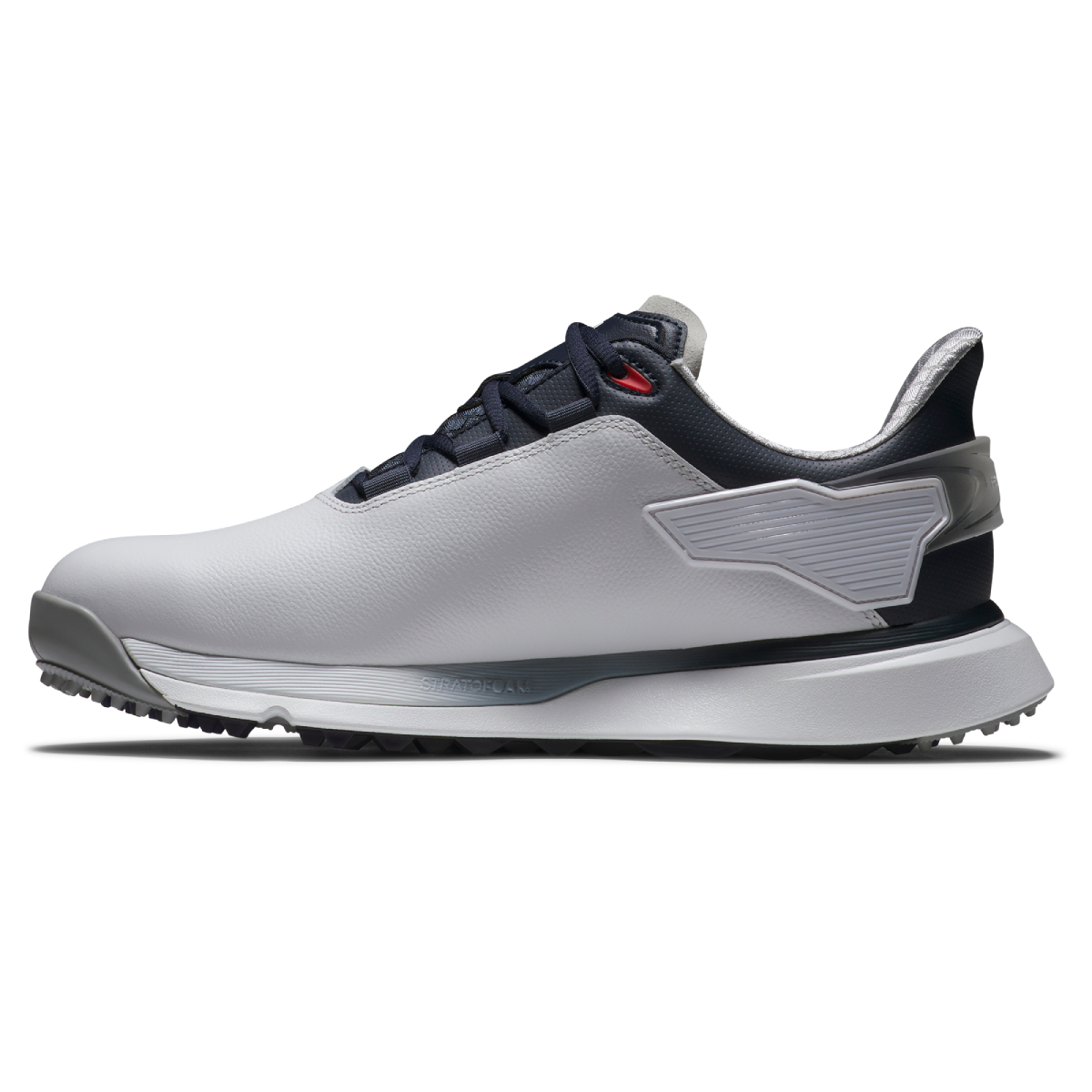 Product Image for Pro SLX Mens Golf Shoes White/Navy/Red