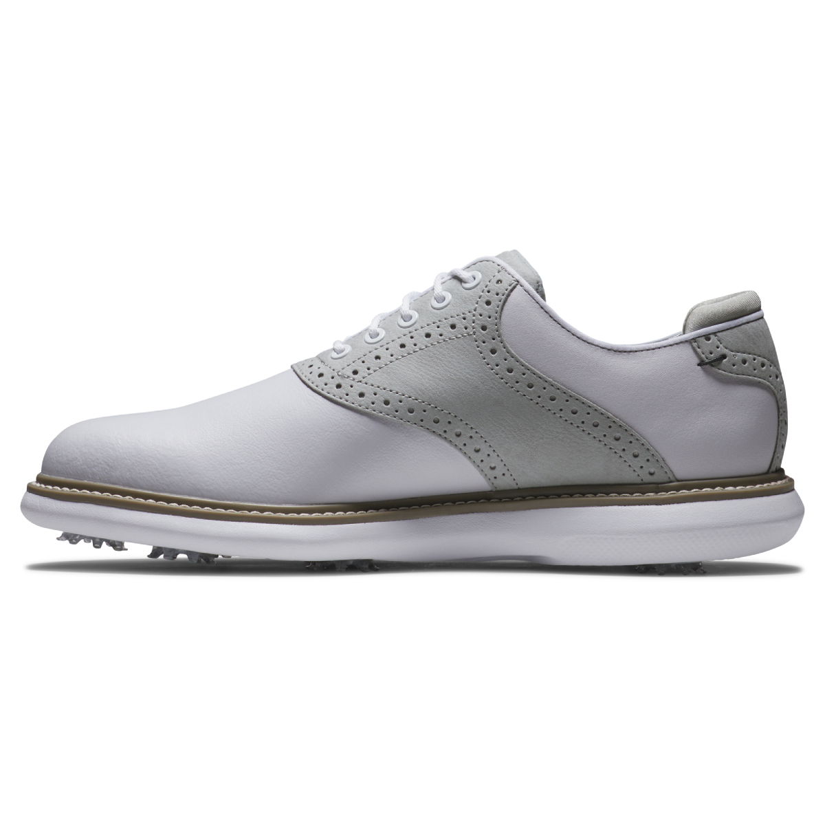 Product Image for FJ Traditions Mens Golf Shoes White/Grey/White