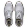 FJ Traditions Mens Golf Shoes White/Grey/White