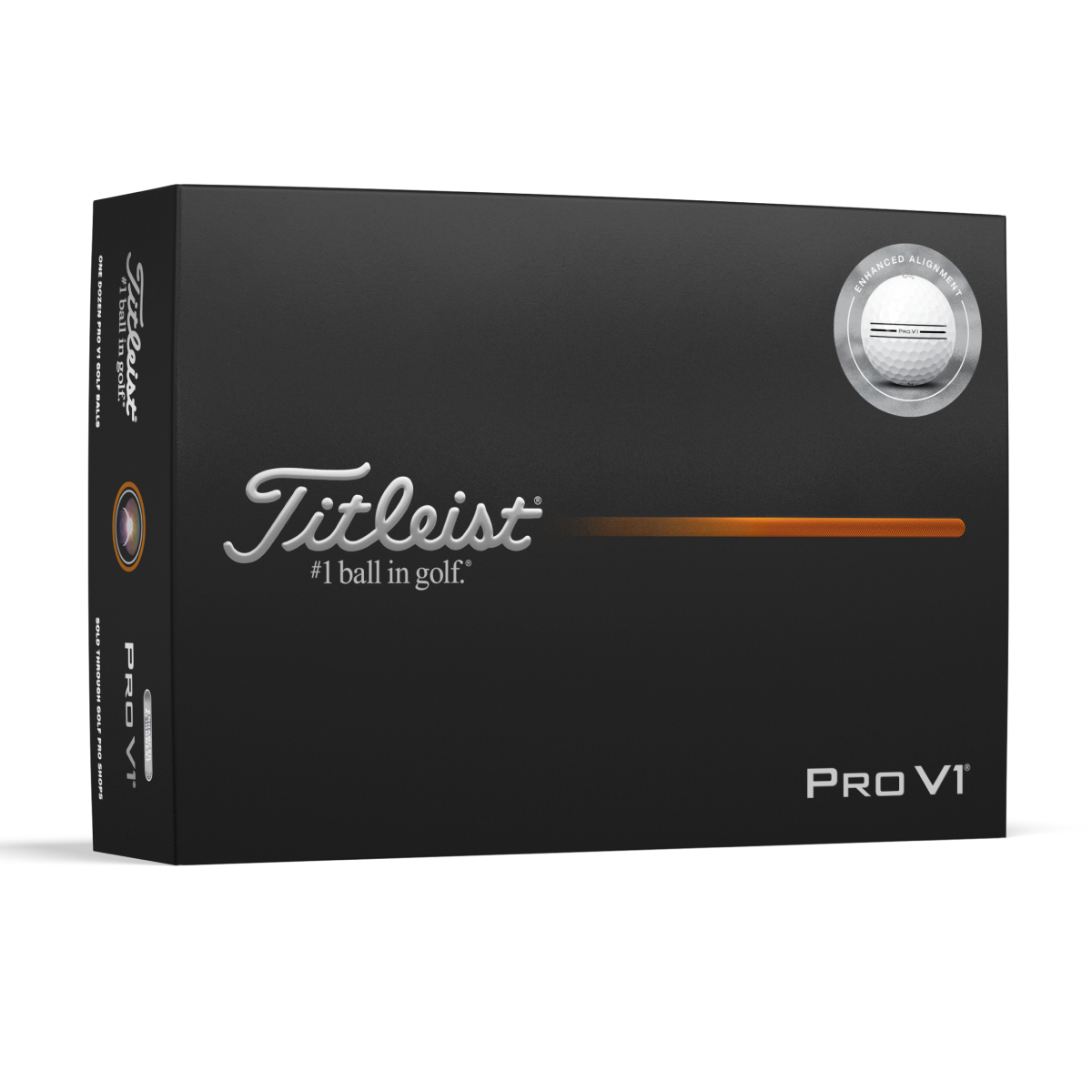 Product Image for Titleist Pro V1 Enhanced Alignment Golf Balls