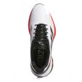 AdiZero ZG Mens Golf Shoes White/Lucid Red/Black