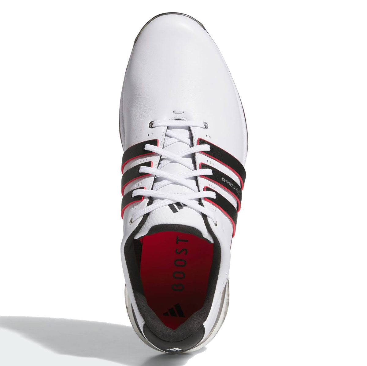 Product Image for Tour360 25 SL Mens Golf Shoes Mens UK 9.5 Standard White/Black/Lucid Red