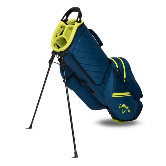 Chase Dry Stand Bag 2025 Navy/Fluorescent Yellow