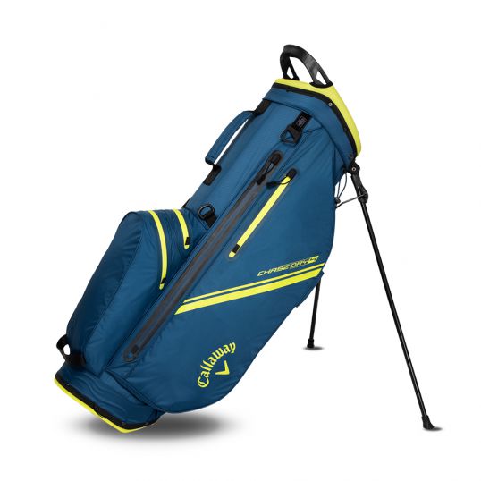 Chase Dry Stand Bag 2025 Navy/Fluorescent Yellow
