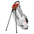 Chase Stand Bag White/Silver/Orange