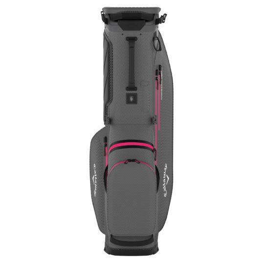 Fairway C HD Stand Bag Black/Charcoal/Pink