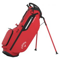 Fairway C Stand Bag Fire Red/Black/White