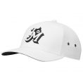 Metal Eyelit Cap Mens One Size White