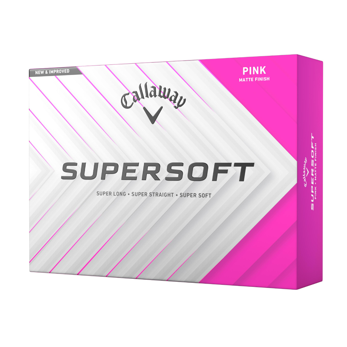 Product Image for Callaway Supersoft Matte Pink Golf Balls