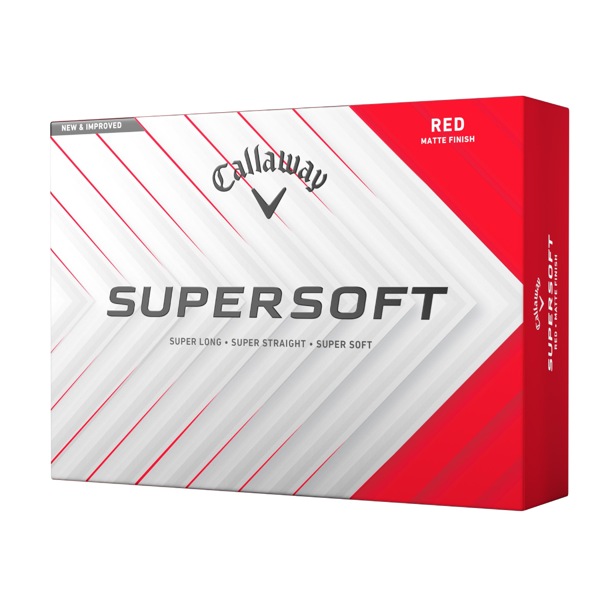 Product Image for Callaway Supersoft Matte Red Golf Balls