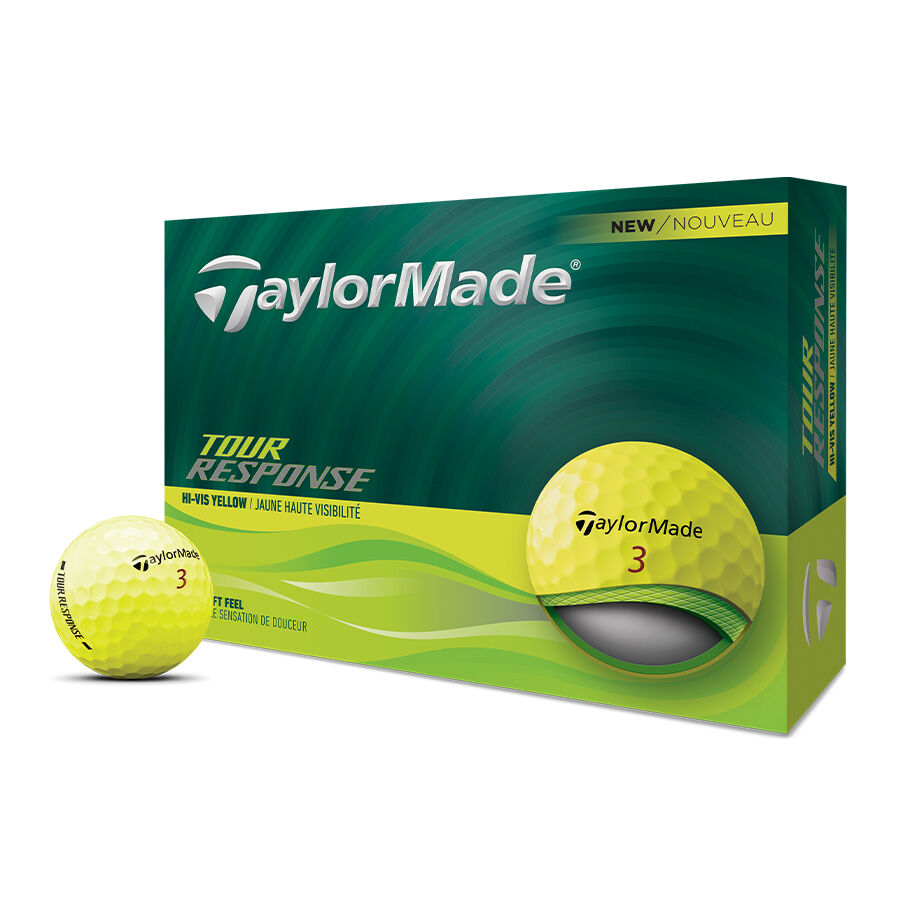 Product Image for TaylorMade Tour Response Yellow Golf Balls