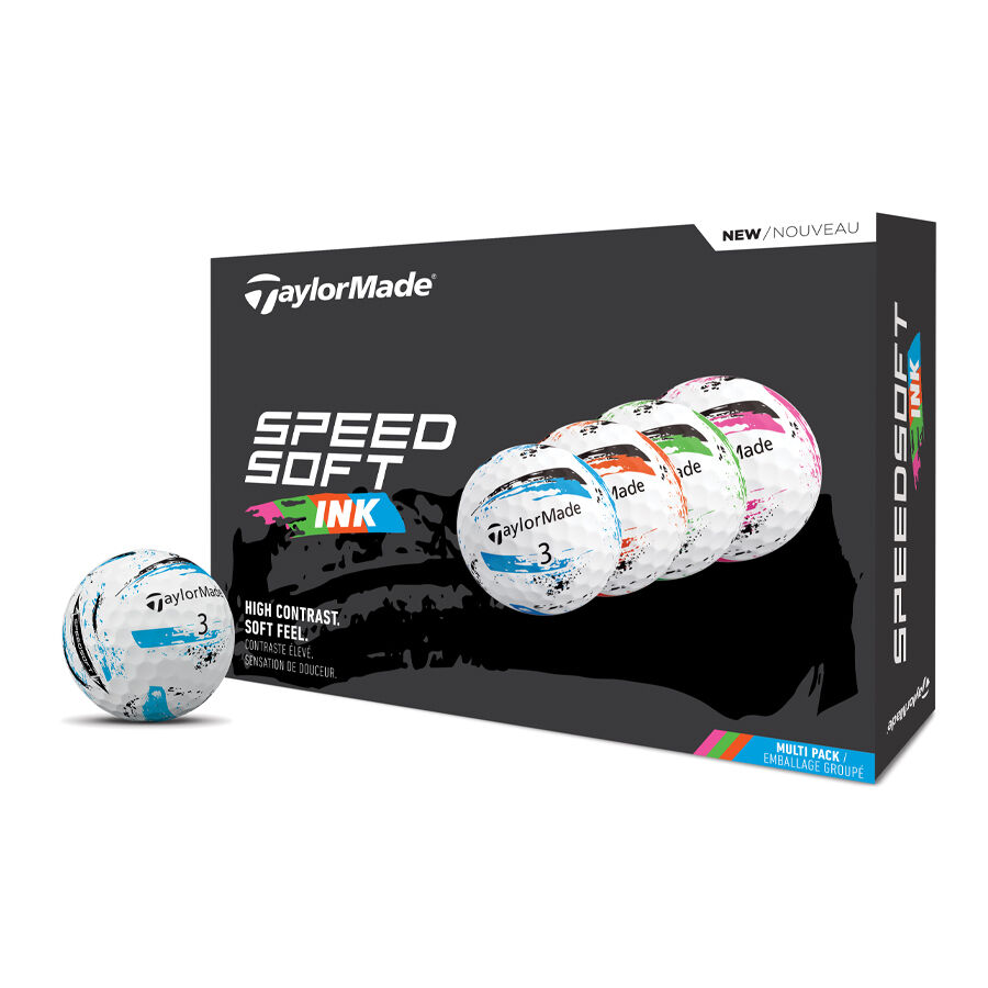 Product Image for TaylorMade Speedsoft Ink Multi Golf Balls
